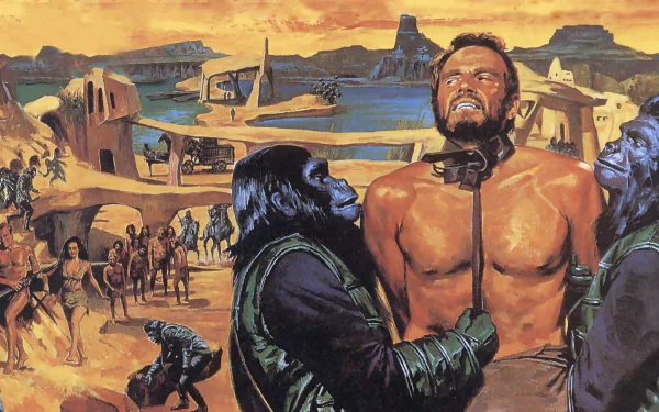 movie Planet of the Apes (1968) HD Desktop Wallpaper | Background Image
