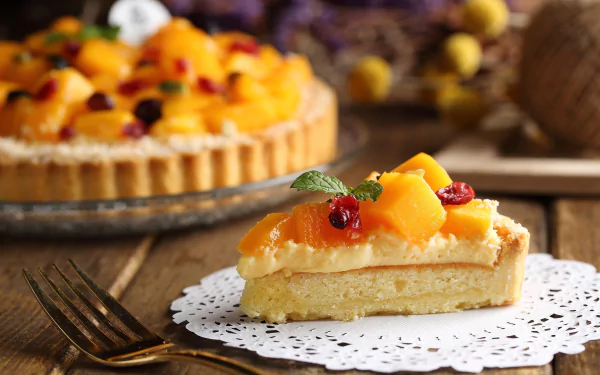 mango fruit dessert pastry food pie HD Desktop Wallpaper | Background Image