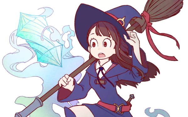 Atsuko Kagari Anime Little Witch Academia HD Desktop Wallpaper | Background Image
