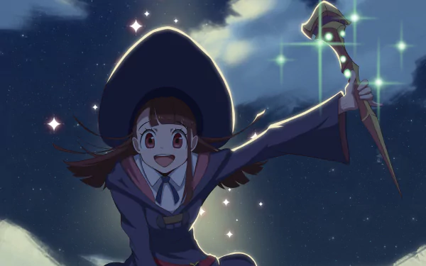 Atsuko Kagari Anime Little Witch Academia HD Desktop Wallpaper | Background Image