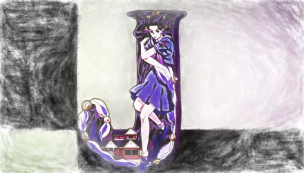 Yukako Yamagishi Anime Jojo's Bizarre Adventure HD Desktop Wallpaper | Background Image