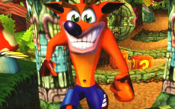 video game Crash Bandicoot HD Desktop Wallpaper | Background Image