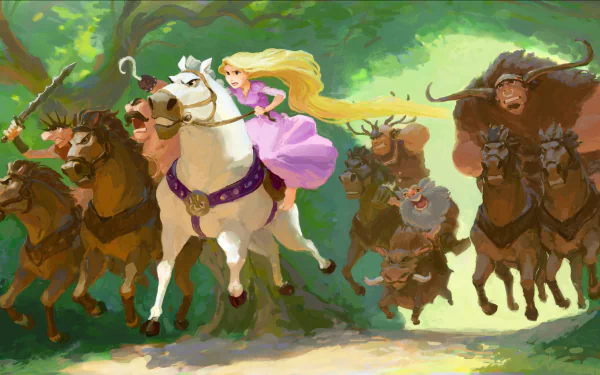movie Tangled HD Desktop Wallpaper | Background Image