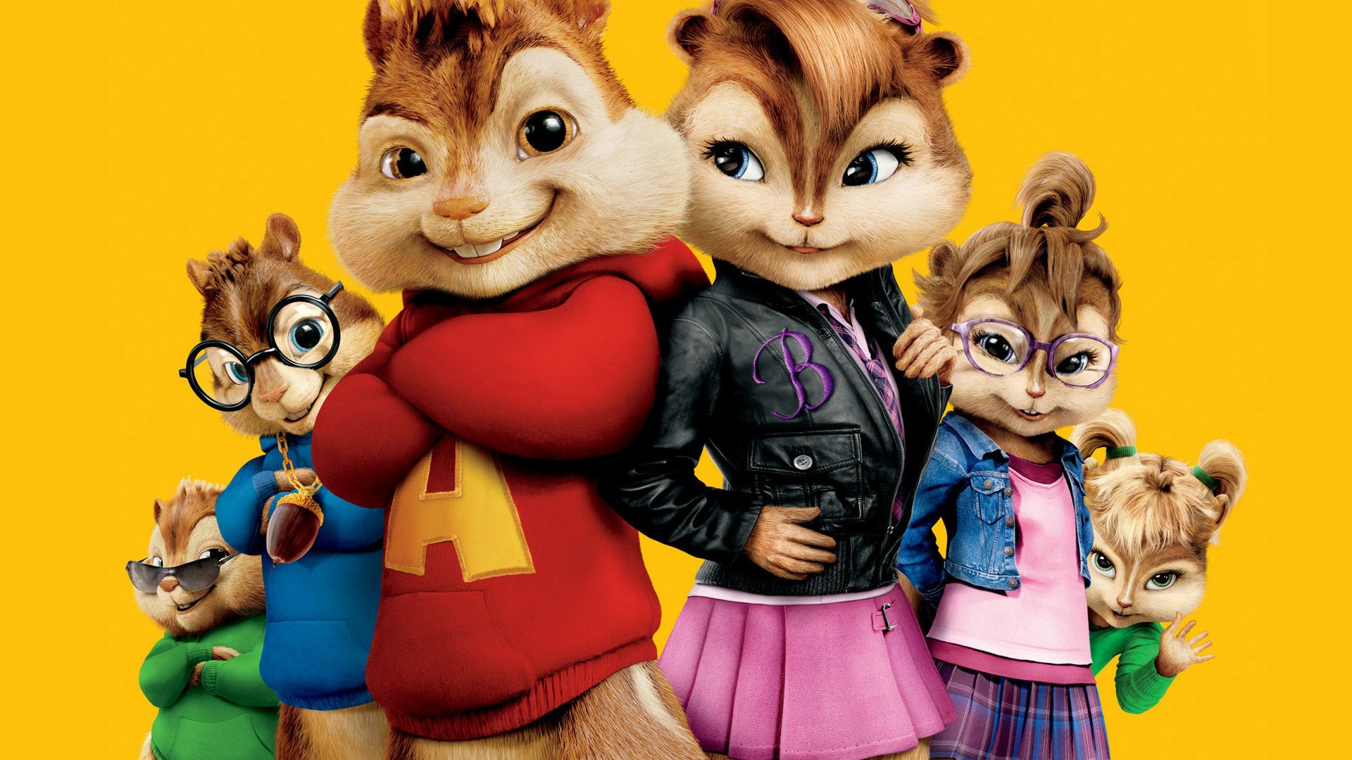 Alvin and the Chipmunks: The Squeakquel 高 清 壁 纸, 桌 面 背 景.