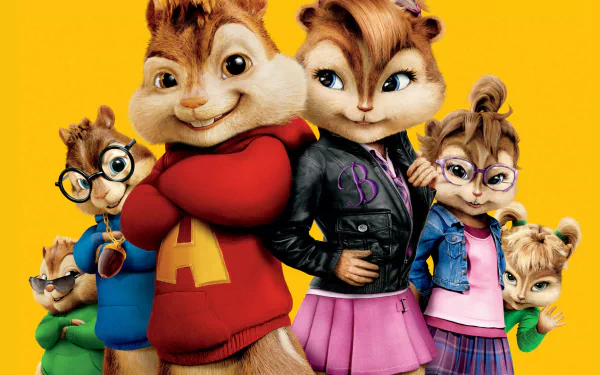 movie Alvin and the Chipmunks: The Squeakquel HD Desktop Wallpaper | Background Image