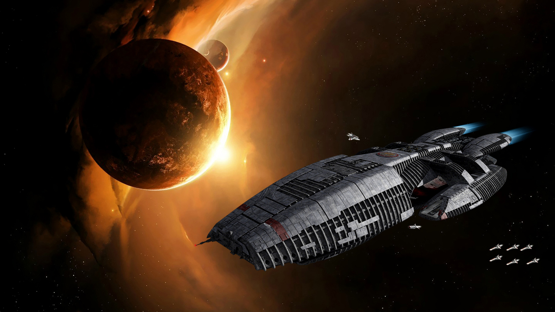 TV Show Battlestar Galactica: Blood & Chrome HD Wallpaper | Background Image