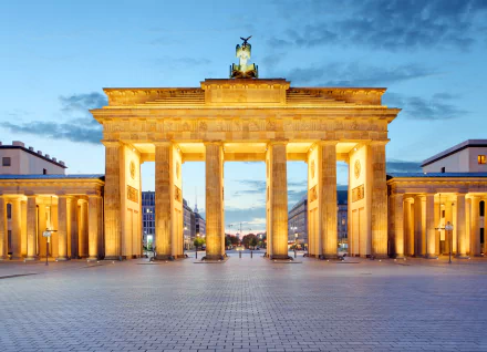 statue Berlin Germany man made Brandenburg Gate HD Desktop Wallpaper | Background Image