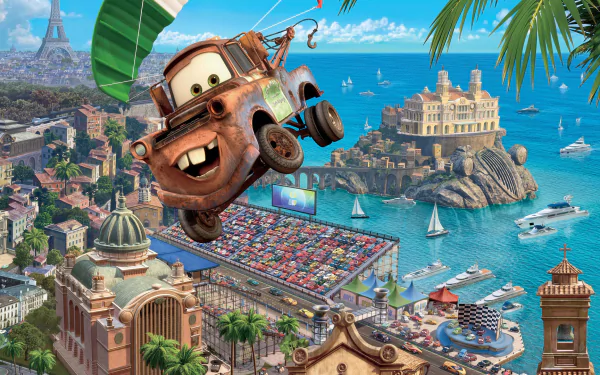 movie Cars 2 HD Desktop Wallpaper | Background Image