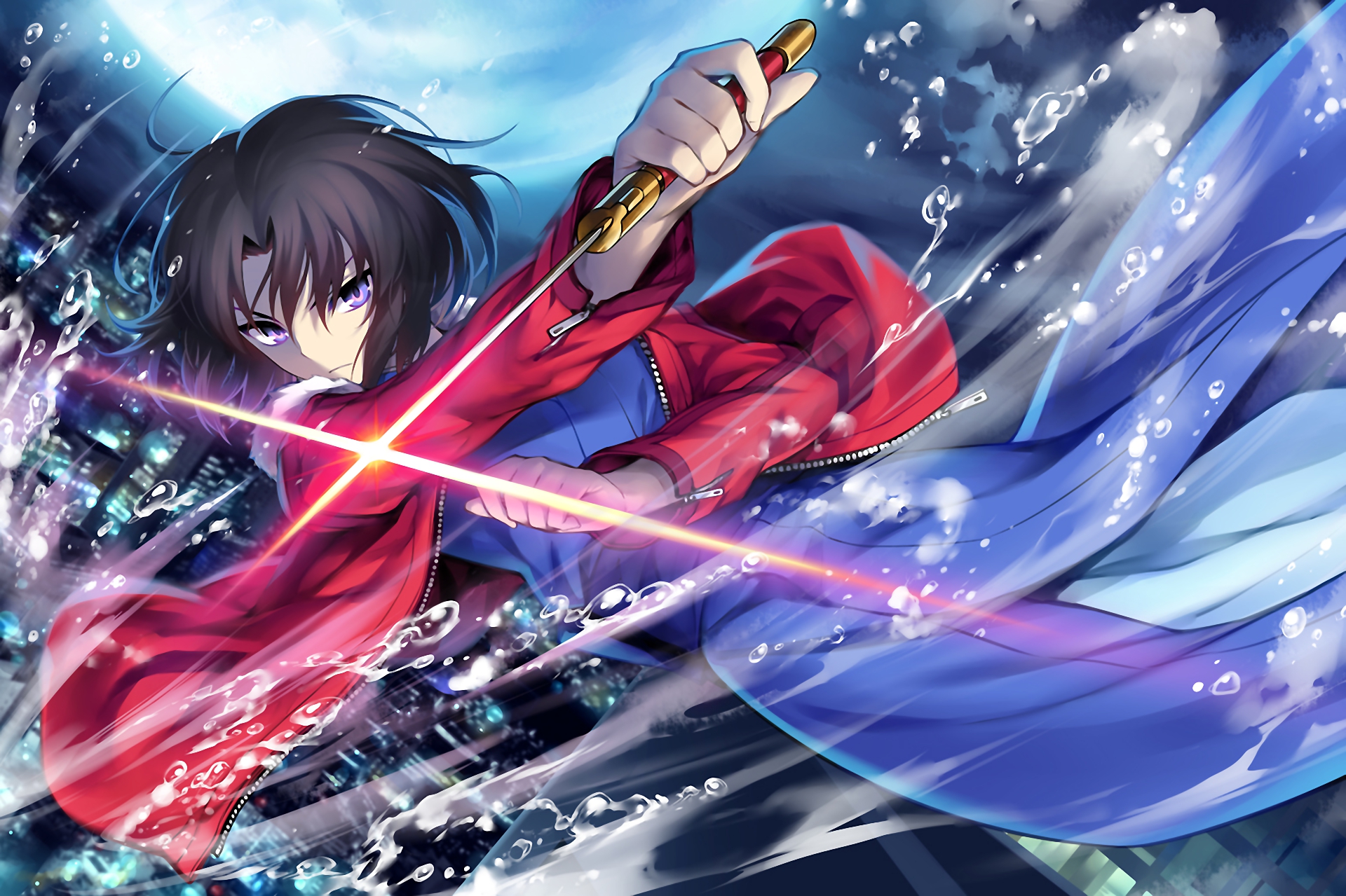 Download Shiki Ryougi Anime Fate Grand Order HD Wallpaper by 光崎