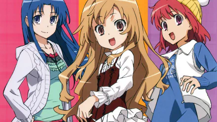 Minori Kushieda Ami Kawashima Taiga Aisaka Anime Toradora! HD Desktop Wallpaper | Background Image