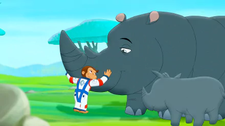 movie Curious George 3: Back to the Jungle HD Desktop Wallpaper | Background Image