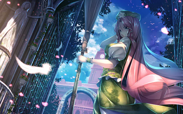 Hong Meiling Anime Touhou HD Desktop Wallpaper | Background Image