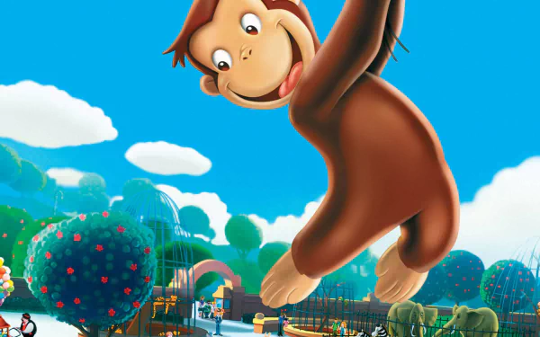 movie Curious George HD Desktop Wallpaper | Background Image