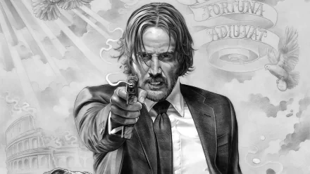 Keanu Reeves movie John Wick: Chapter 2 HD Desktop Wallpaper | Background Image