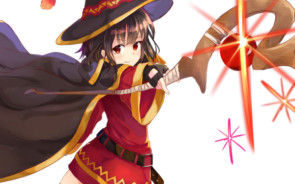 Anime KonoSuba - God’s blessing on this wonderful world!! Megumin HD Wallpaper | Background Image