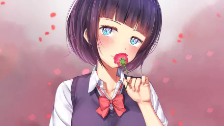 Hanabi Yasuraoka Anime Kuzu no honkai HD Desktop Wallpaper | Background Image