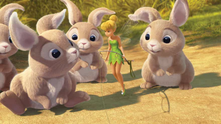  Secret of the Wings, Tinker Bell with Rabbits