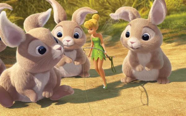  Secret of the Wings, Tinker Bell with Rabbits