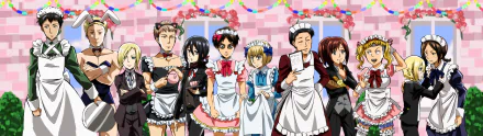 Ymir (Attack on Titan) Sasha Blouse Reiner Braun Mikasa Ackerman Marco Bott Jean Kirstein Eren Yeager Connie Springer Historia Reiss Bertholdt Hoover Armin Arlert Annie Leonhart Anime Attack on Titan HD Desktop Wallpaper | Background Image