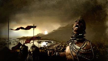Xerxes (300) Rodrigo Santoro movie 300 HD Desktop Wallpaper | Background Image