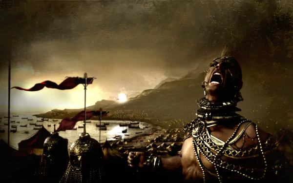 Xerxes (300) Rodrigo Santoro movie 300 HD Desktop Wallpaper | Background Image