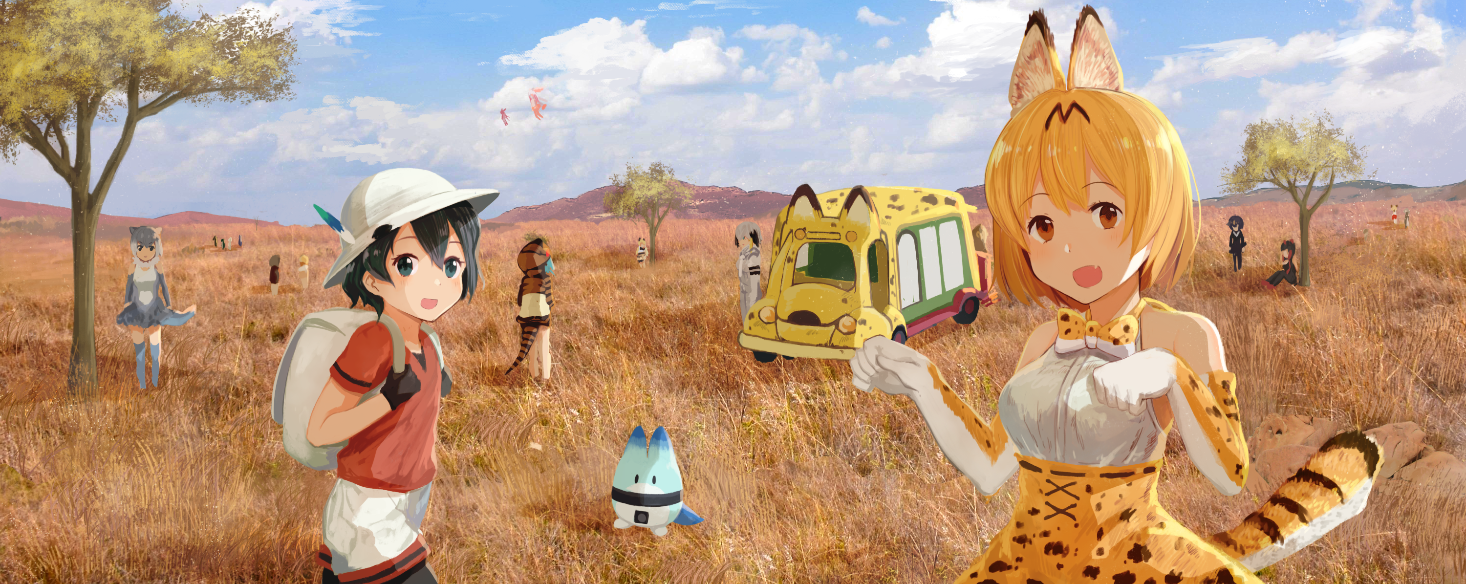 Anime Kemono Friends HD Wallpaper | Background Image