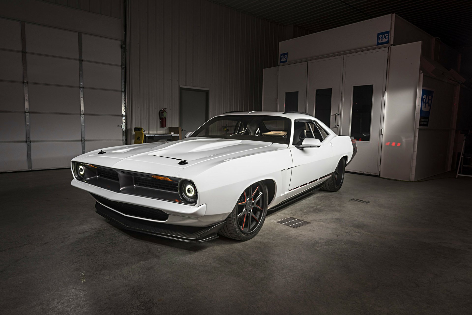 Download Abstract Plymouth Barracuda HD Wallpaper