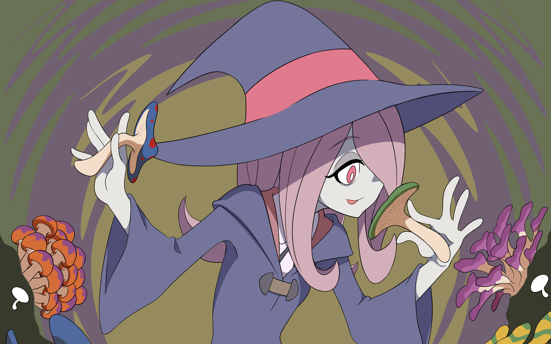 Little Witch Academia HD Wallpaper