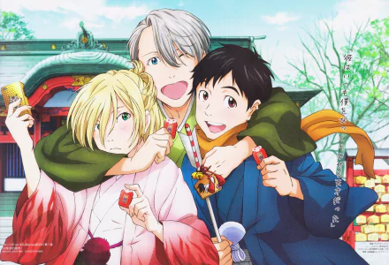 Anime Yuri!!! on ICE HD Desktop Wallpaper | Background Image