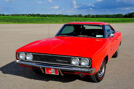 Mopar muscle car vehicle Dodge Charger 500 HD Desktop Wallpaper | Background Image