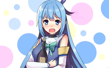 Aqua (KonoSuba) Anime KonoSuba - God’s blessing on this wonderful world!! HD Desktop Wallpaper | Background Image