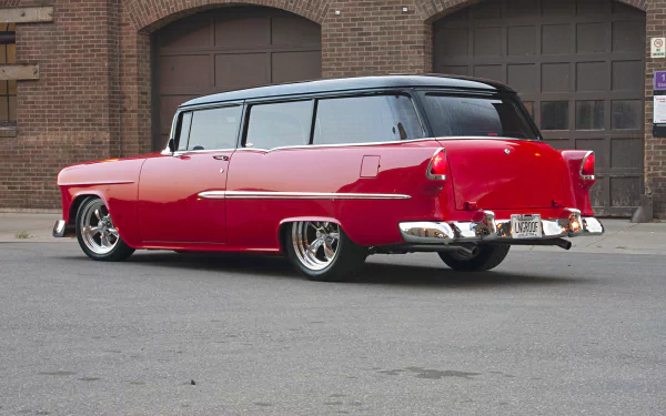 hot rod vehicle Chevrolet Two-Door Wagon HD Desktop Wallpaper | Background Image