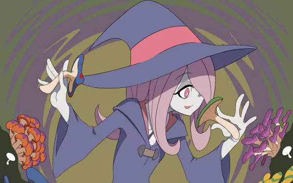 Sucy Manbavaran Anime Little Witch Academia HD Desktop Wallpaper | Background Image