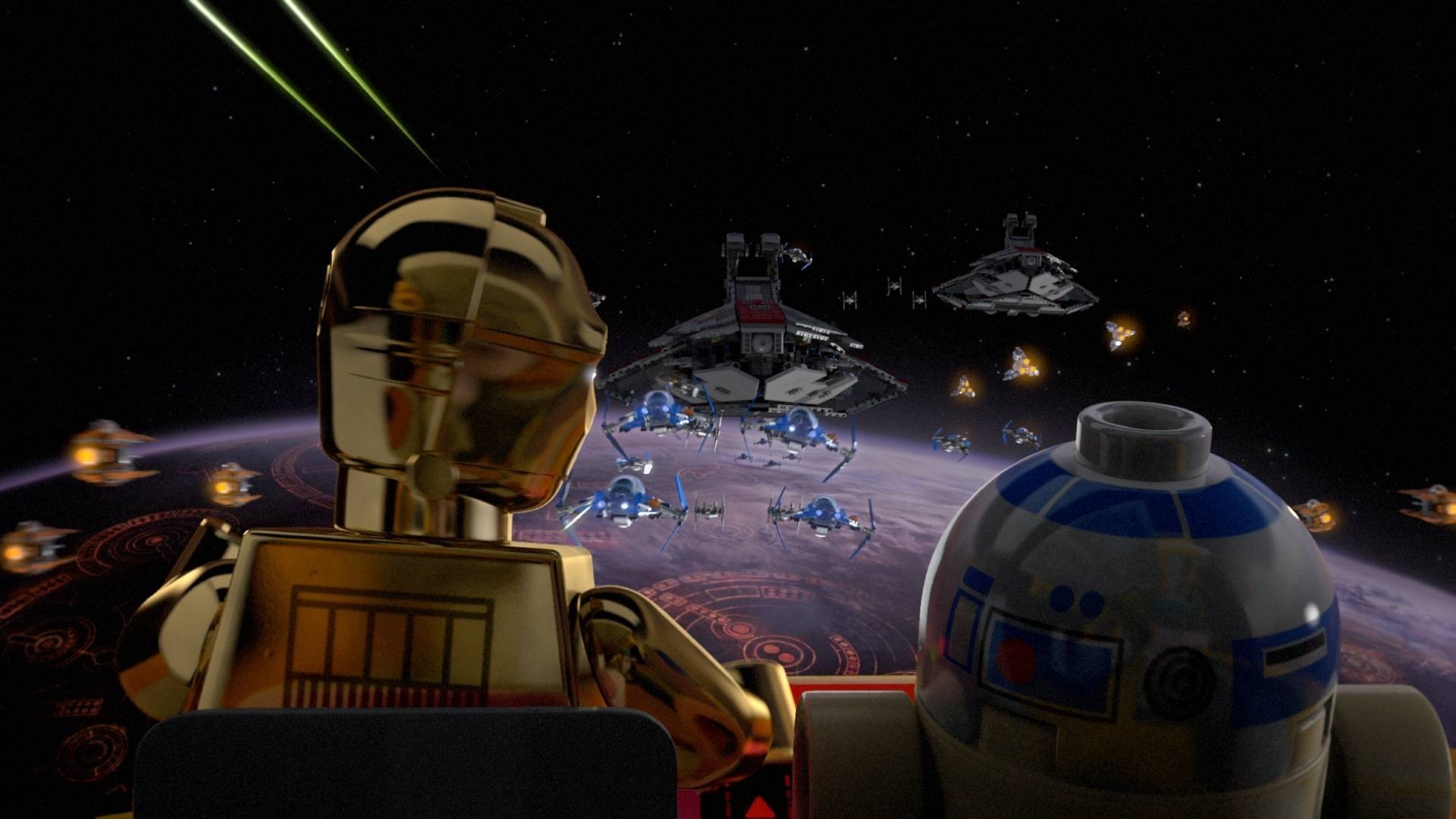 Movie Lego Star Wars: The Padawan Menace HD Wallpaper | Background Image