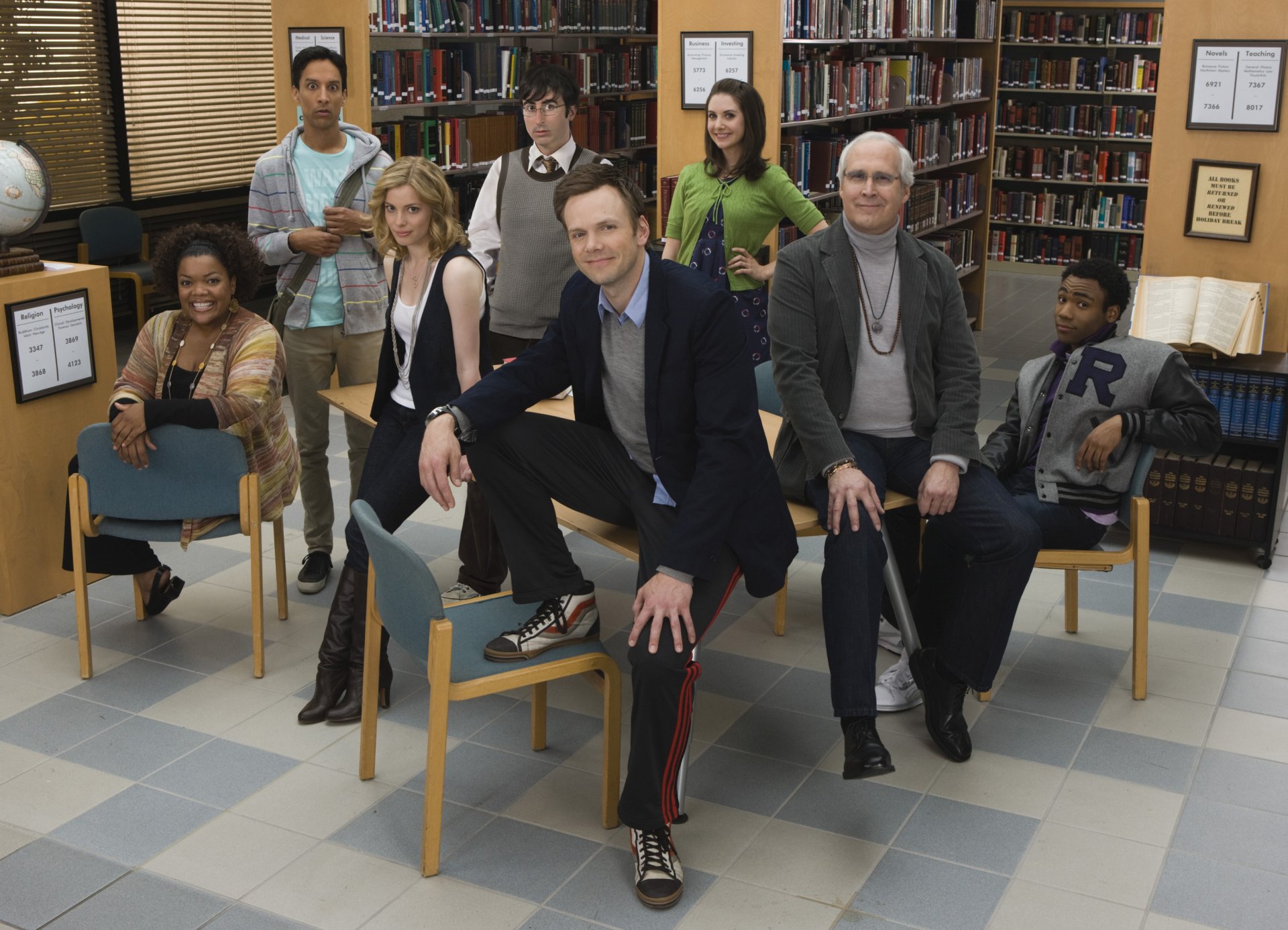 Download Chevy Chase Cast Community (TV Show) TV Show HD Wallpaper