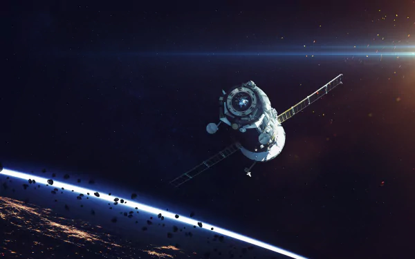 Sci Fi satellite HD Desktop Wallpaper | Background Image