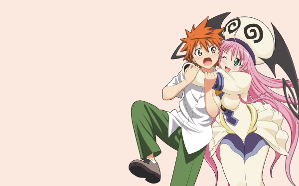 Anime To Love-Ru Lala Satalin Deviluke Rito Yuuki HD Wallpaper | Background Image