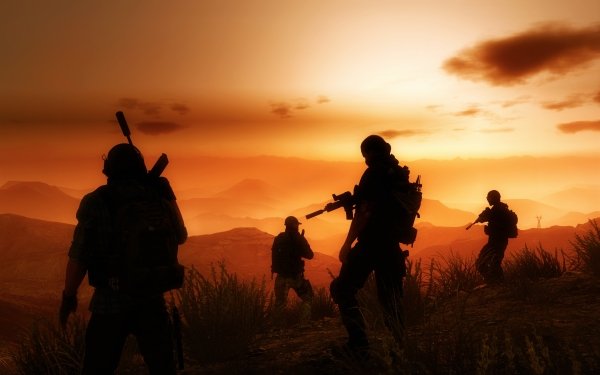 Video Game Tom Clancy’s Ghost Recon Wildlands Silhouette HD Wallpaper | Background Image