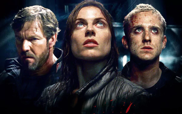 Ben Foster Dennis Quaid Antje Traue movie Pandorum HD Desktop Wallpaper | Background Image