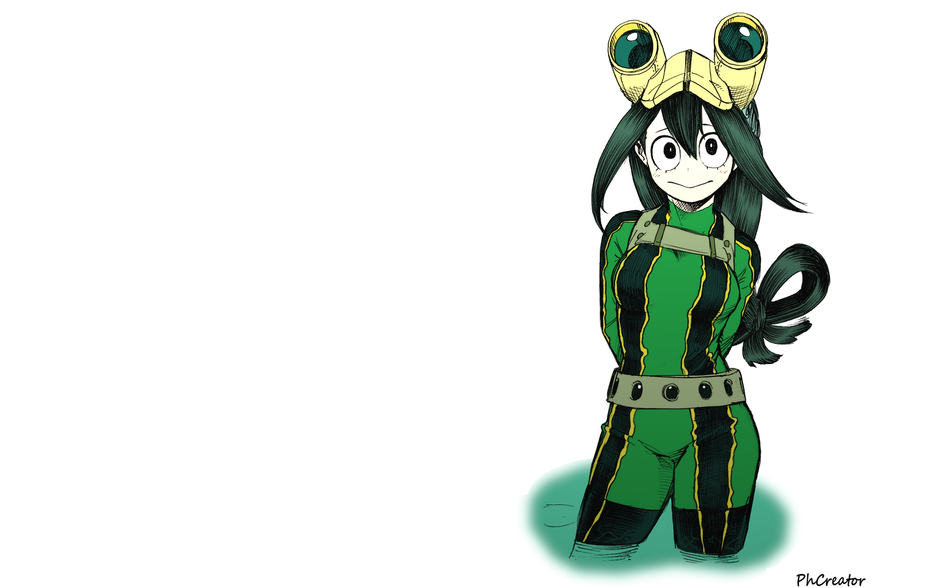 Download Tsuyu Asui Anime My Hero Academia HD Wallpaper