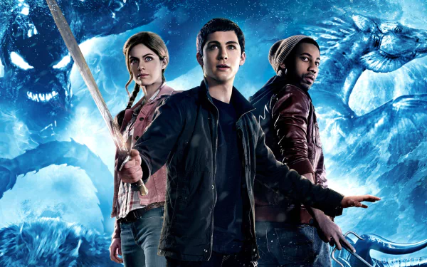 Brandon T. Jackson Alexandra Daddario Logan Lerman movie Percy Jackson: Sea Of Monsters HD Desktop Wallpaper | Background Image