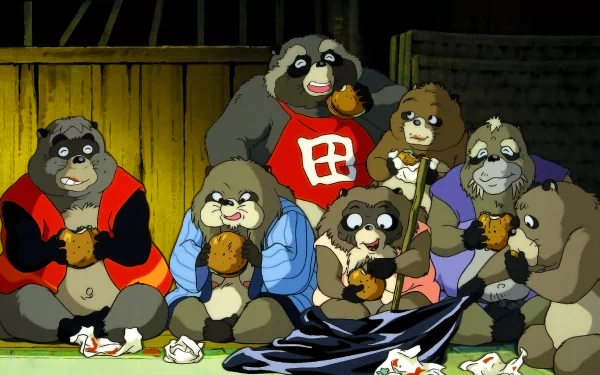 movie Pom Poko HD Desktop Wallpaper | Background Image