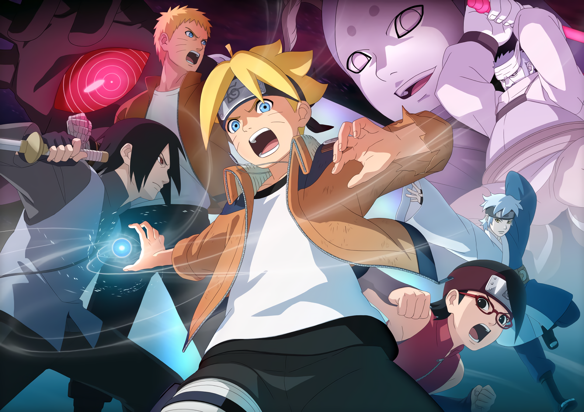 Boruto adulto papel de parede HD