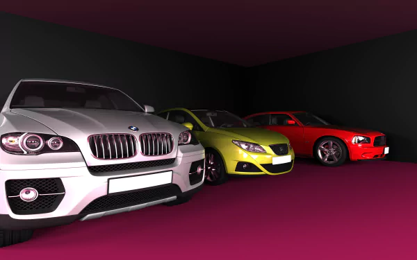  8K 3D CGI Cars
