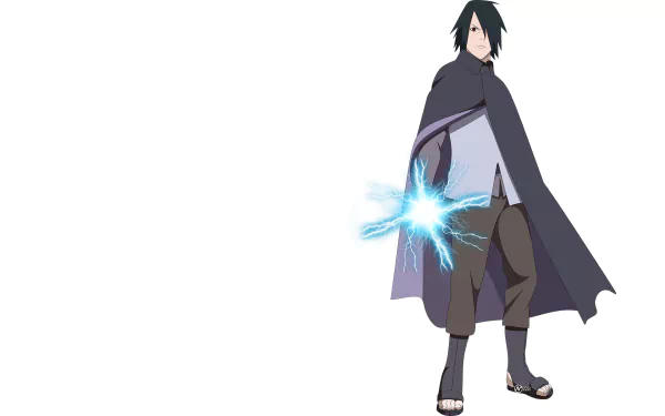 Sasuke Uchiha Chidori (Naruto) Anime Boruto HD Desktop Wallpaper | Background Image