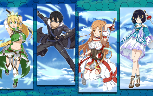 Anime Sword Art Online Sword Art Online: Memory Defrag Premiere Kirito Asuna Yuuki HD Wallpaper | Background Image
