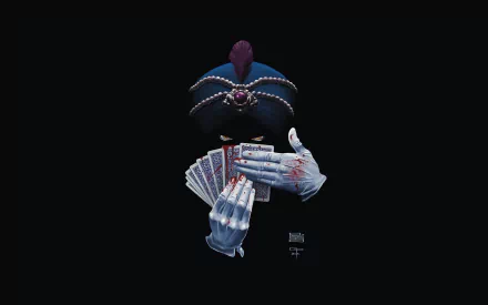 glove card magician fantasy Comic Before Watchmen HD Desktop Wallpaper | Background Image