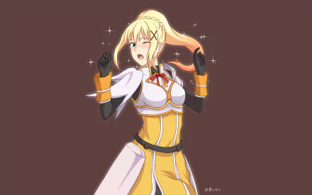 Darkness (KonoSuba) Anime KonoSuba - God’s blessing on this wonderful world!! HD Desktop Wallpaper | Background Image