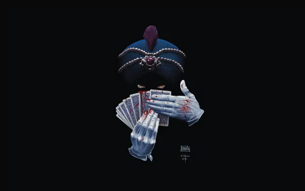 glove card magician fantasy Comic Before Watchmen HD Desktop Wallpaper | Background Image