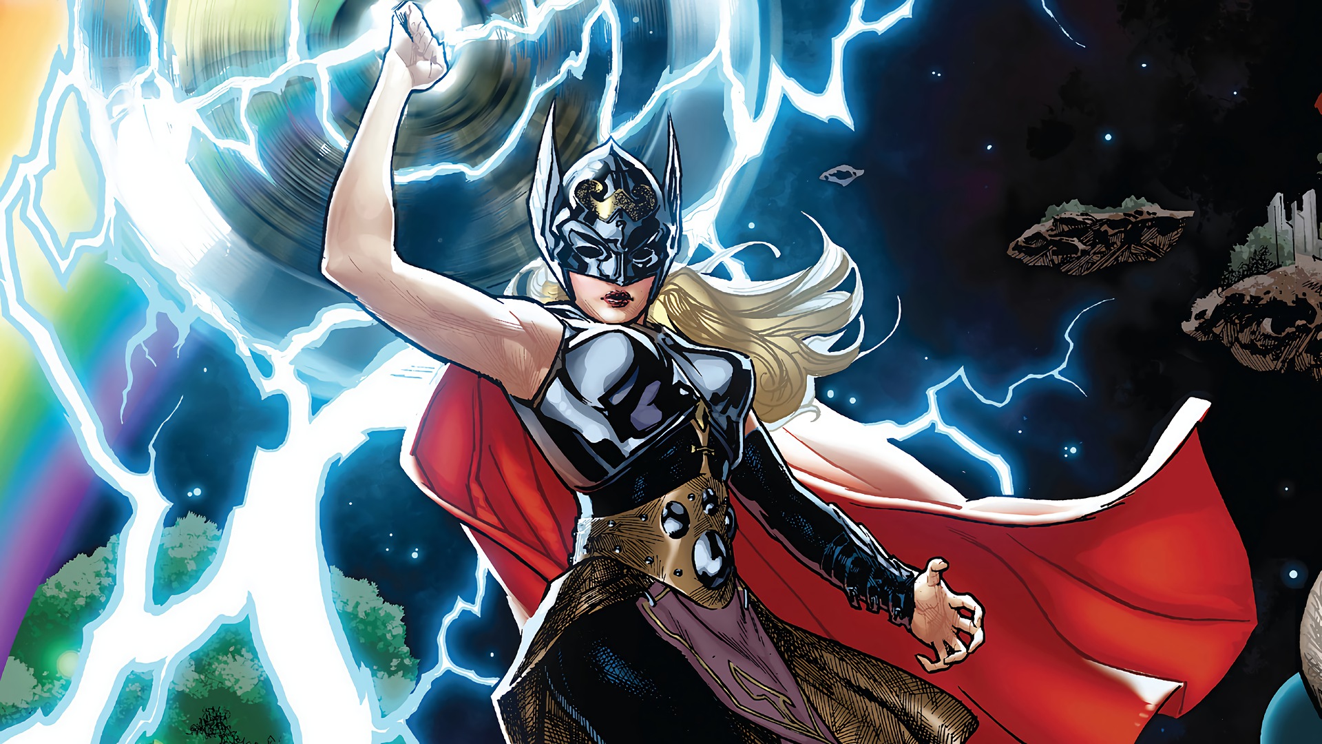 Jane Foster As Thor Epic Comic HD Wallpaper Jane Foster As Thor Epic Comic HD Wallpaper